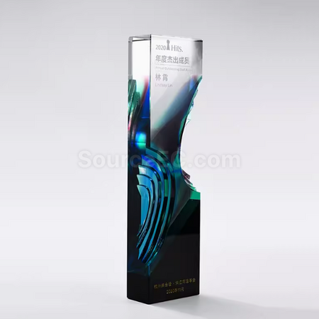 Customization Glass Crystal Trophy Promotional Products