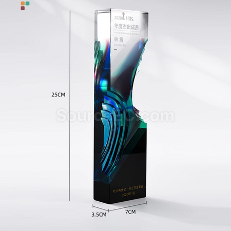 Customization Glass Crystal Trophy Promotional Products