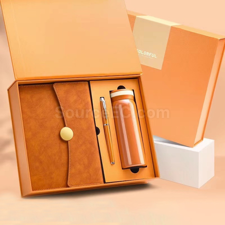 Customization Gift Set With Thermal Mug And Notebook Promotional Products
