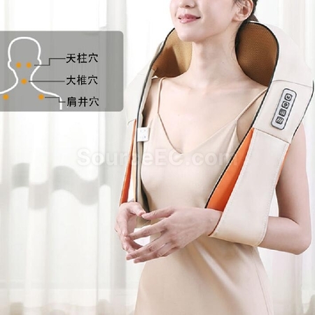 Customization Multifunctional Kneading Neck Massage Hot Compress Shawl Promotional Products