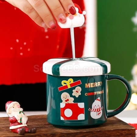 Customization Christmas Cup Ceramic Cup Promotional Products