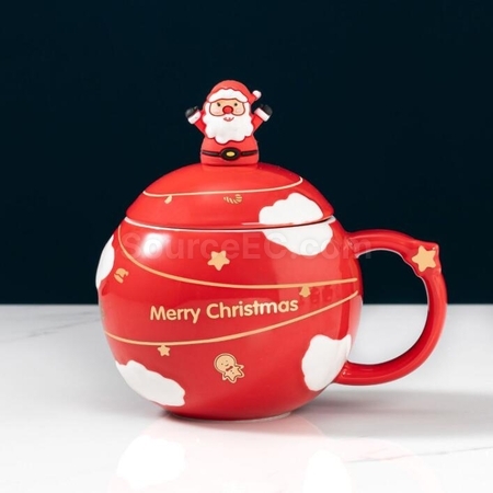 Customization Christmas Cup Ceramic Cup Promotional Products