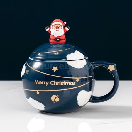 Customization Christmas Cup Ceramic Cup Promotional Products