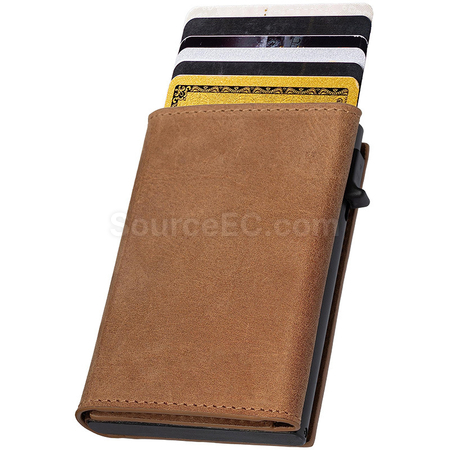 Customization Tri-Fold Anti-Magnetic Card Holder Promotional Products
