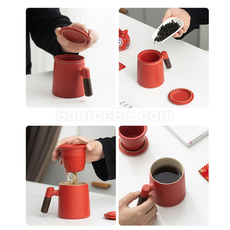 Customization Money jar+ceramic cup set Promotional Products