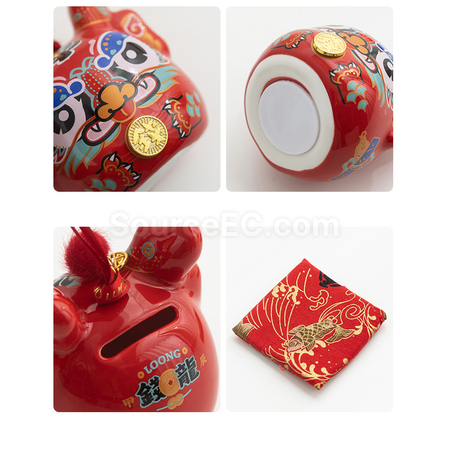 Customization Money jar+ceramic cup set Promotional Products