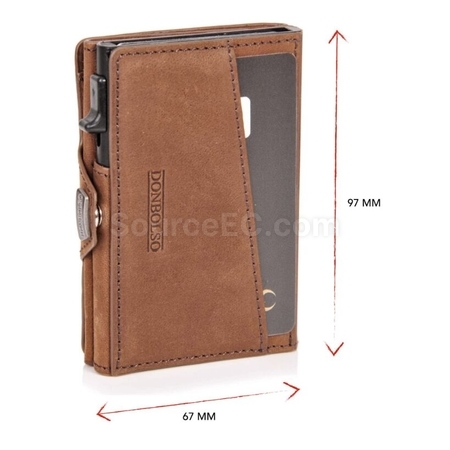 Customization Tri-Fold Anti-Magnetic Card Holder Promotional Products