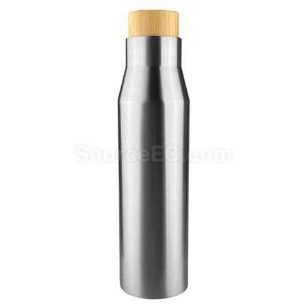 Customization 20OZ Double-layer Vacuum Inner 304 Stainless Steel Bamboo Lid Thermos Cup Promotional Products