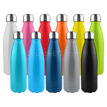 Customization Single Layer 304 Stainless Steel PP Lid Water Bottle Promotional Products