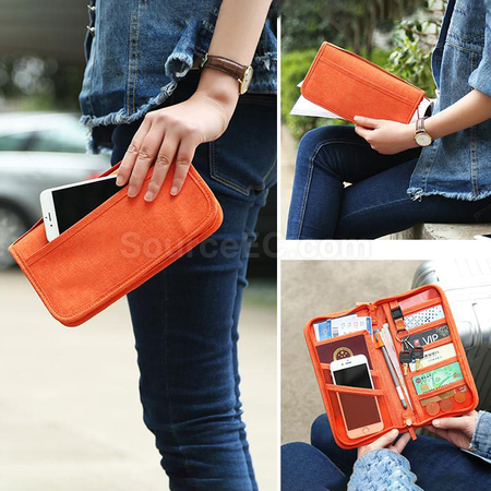 Customization Travel Wallet Passport Holder Promotional Products