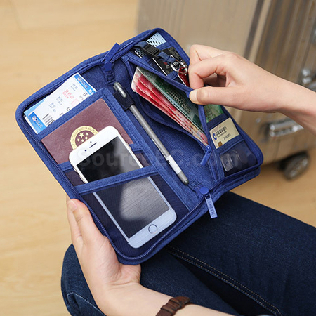 Customization Travel Wallet Passport Holder Promotional Products