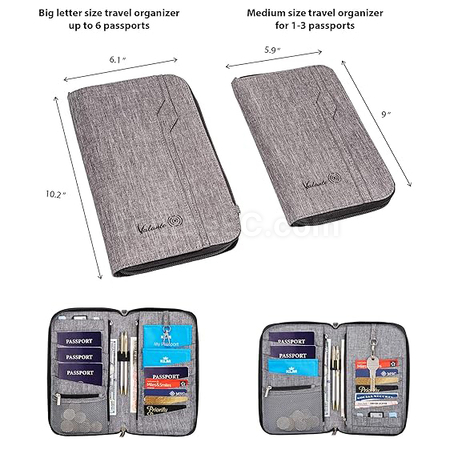 Customization Travel Wallet Passport Holder Promotional Products