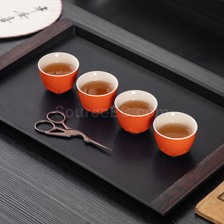 Customization Persimmon Tea Cup Set Promotional Products