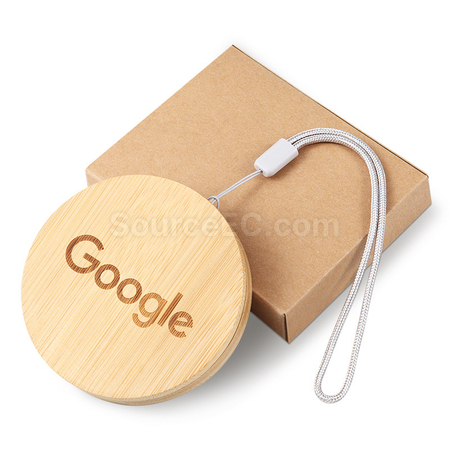 Customization 6-in-1 Cable Set with Bamboo Box Promotional Products