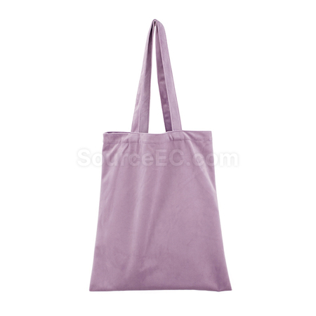 Customization Velvet Tote Bag Promotional Products
