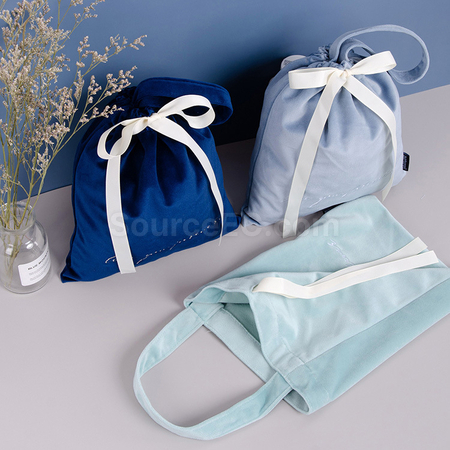 Customization Velvet Hand Bag Promotional Products