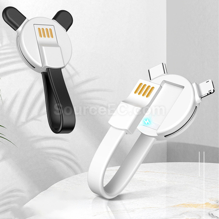 Customization Cartoon Data Charging Cable Promotional Products