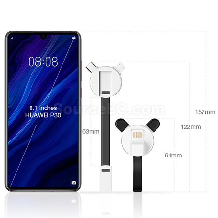 Customization Cartoon Data Charging Cable Promotional Products
