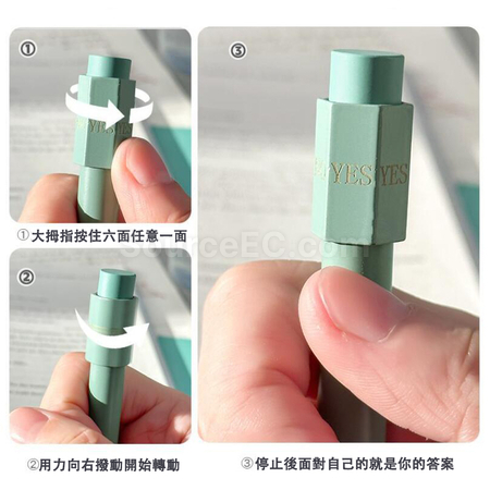 Customization Yes Or No Spinner Pen Promotional Products