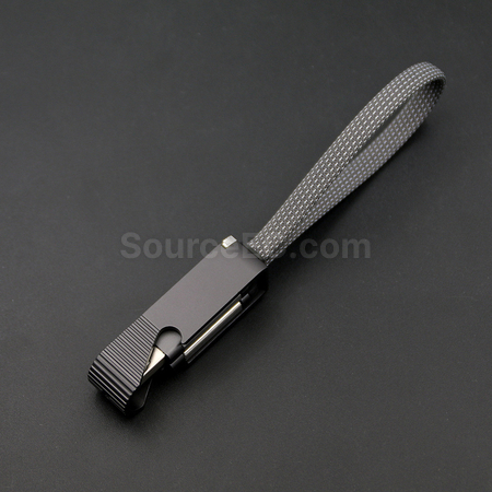 Customization USB Charging Data Cable with Metal Bottle Opener Keychain Promotional Products