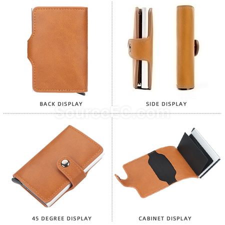 Customization PU RFID Card Holder Wallet Promotional Products