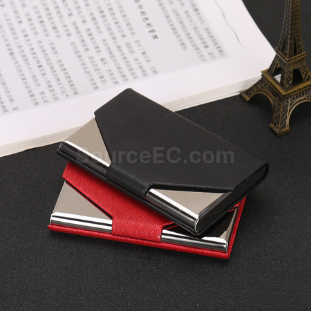 Customization PU Metal Card Holder Promotional Products