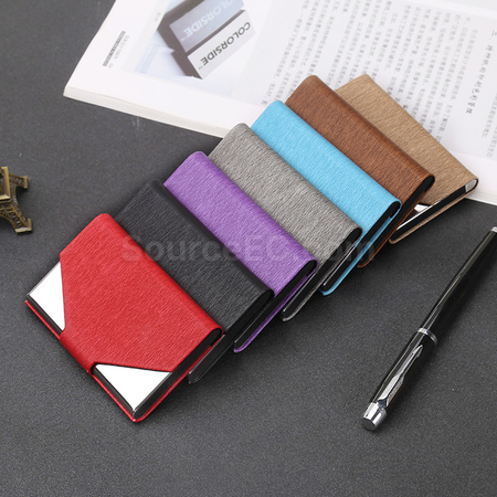 Customization PU Metal Card Holder Promotional Products