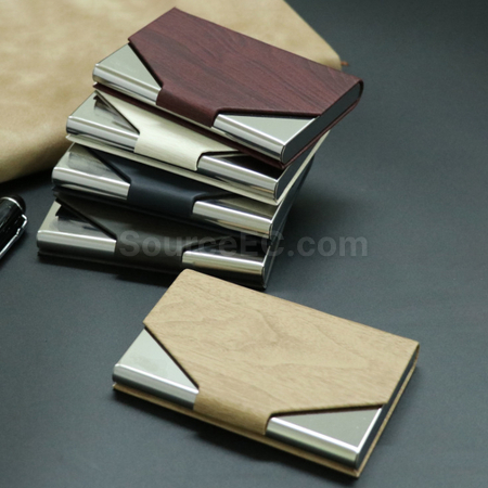 Customization PU Metal Card Holder Promotional Products
