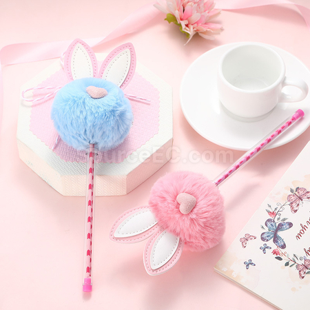 Customization Cute Bunny Plush gel Pen Promotional Products