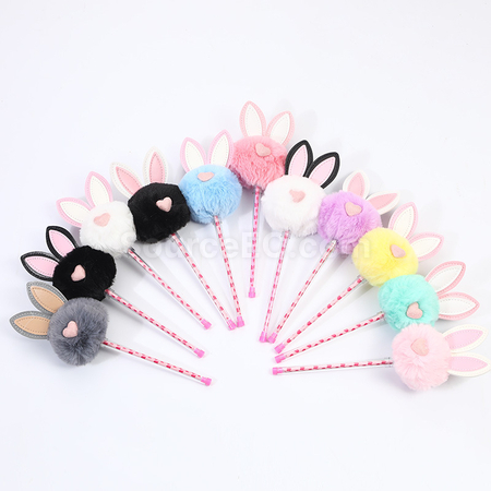 Customization Cute Bunny Plush gel Pen Promotional Products