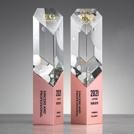 Customization Metal Crystal Trophy Promotional Products