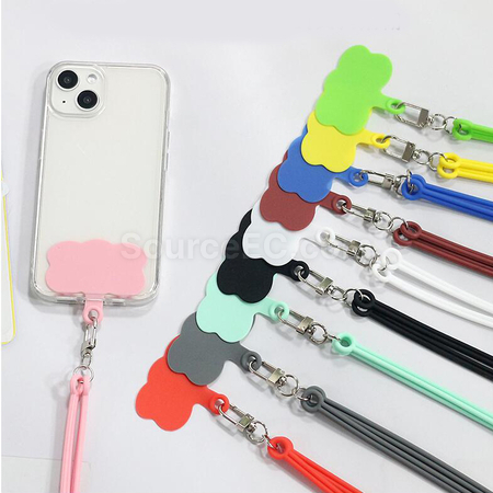 Customization Silicone Card Phone Lanyard Promotional Products