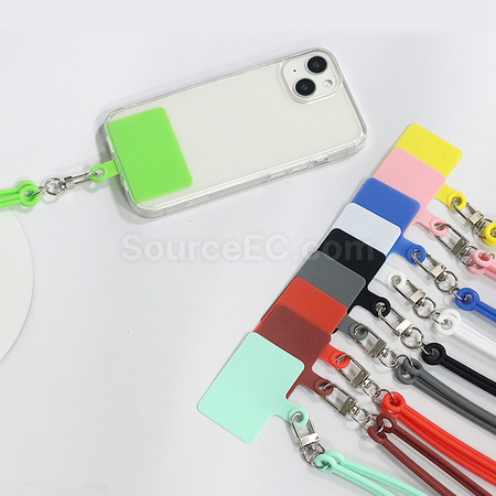 Customization Silicone Card Phone Lanyard Promotional Products