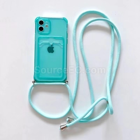 Customization Lanyard TPU Phone Case with Card Holder Promotional Products