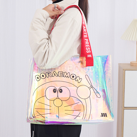 Customization Colorful Laser Tote Bag Promotional Products