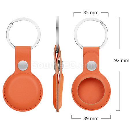 Customization AirTag PU Cover with Keyring Promotional Products