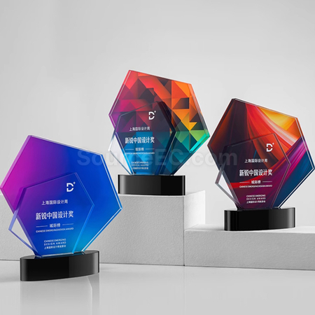 Customization Crystal Trophy Promotional Products
