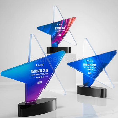 Customization Crystal Trophy Promotional Products