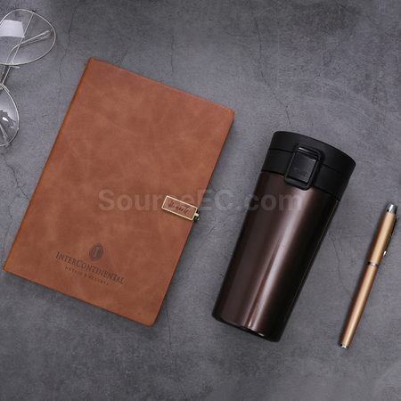 Customization Coffee Cup+Notebook+Pen Set Promotional Products