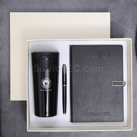 Customization Coffee Cup+Notebook+Pen Set Promotional Products