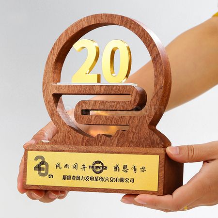 Customization Solid Wood Award Seat Promotional Products