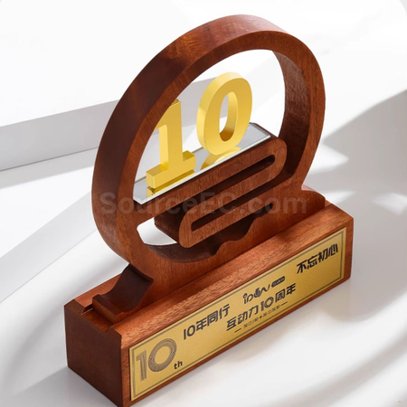 Customization Solid Wood Award Seat Promotional Products