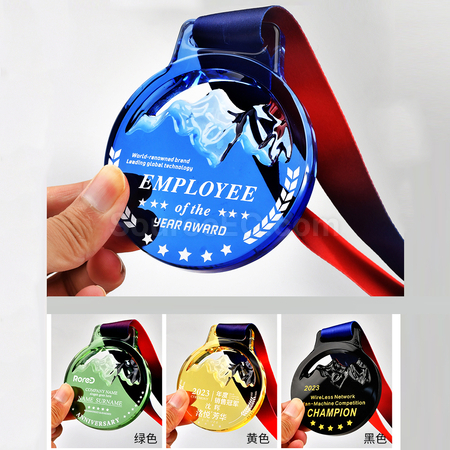 Customization Crystal Medal Promotional Products