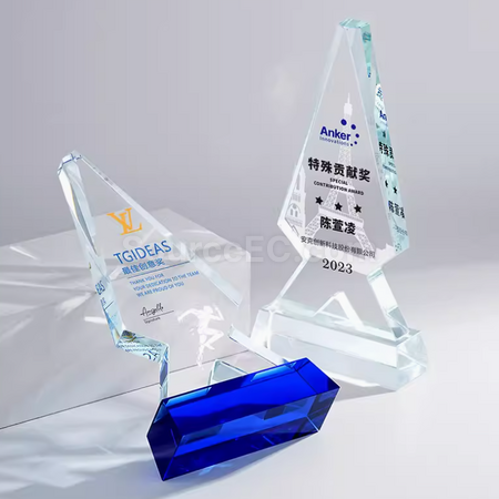 Customization Crystal Trophy Promotional Products