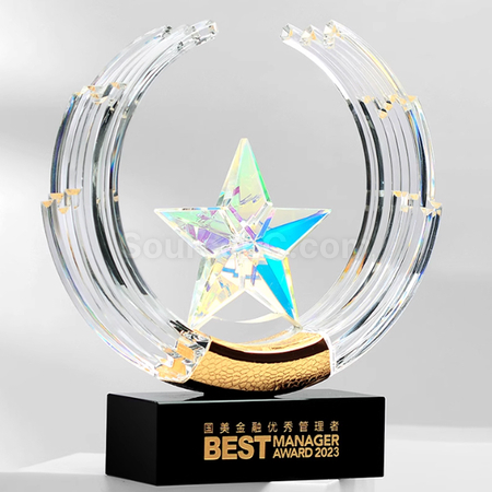 Customization Acrylic Crystal Trophy Promotional Products