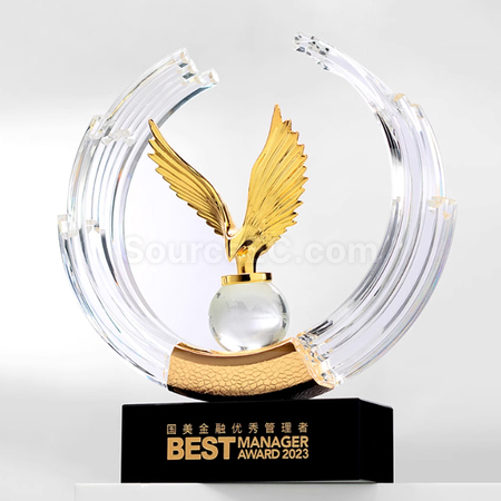 Customization Acrylic Crystal Trophy Promotional Products