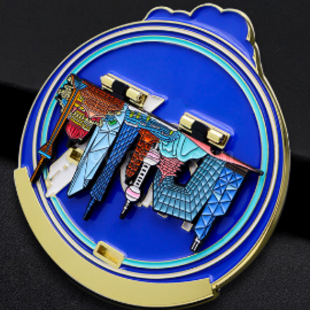 Customization Anniversary special-shaped combination badge Promotional Products
