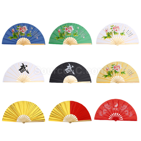 Customization Taichi and Kung Fu Fan Promotional Products