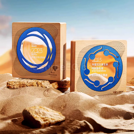 Customization Solid Wood Trophy Promotional Products