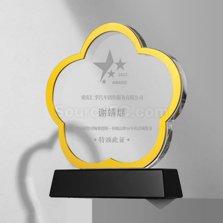 Customization Crystal Trophy Promotional Products